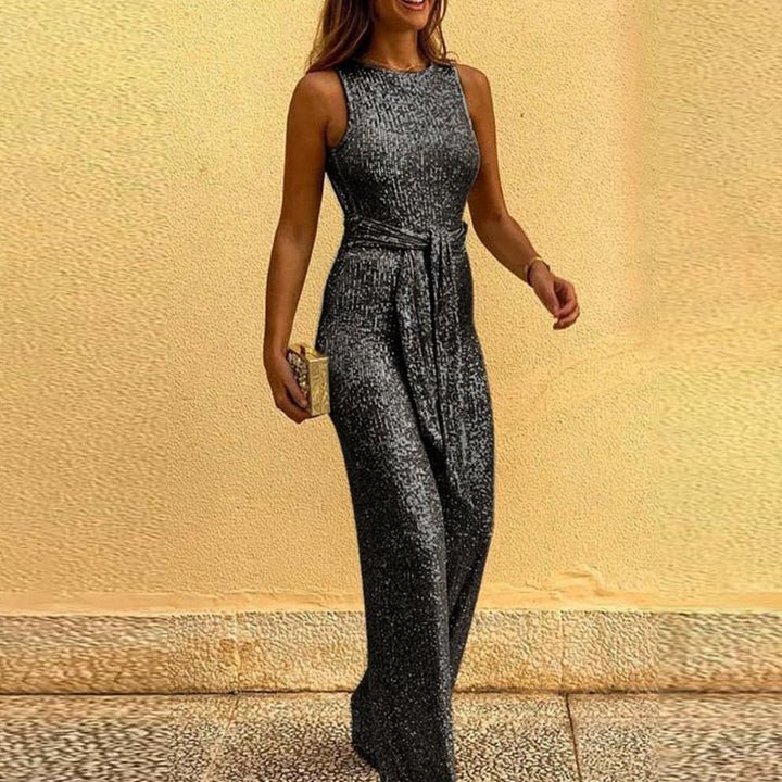Festive Shiny Women’s Jumpsuit