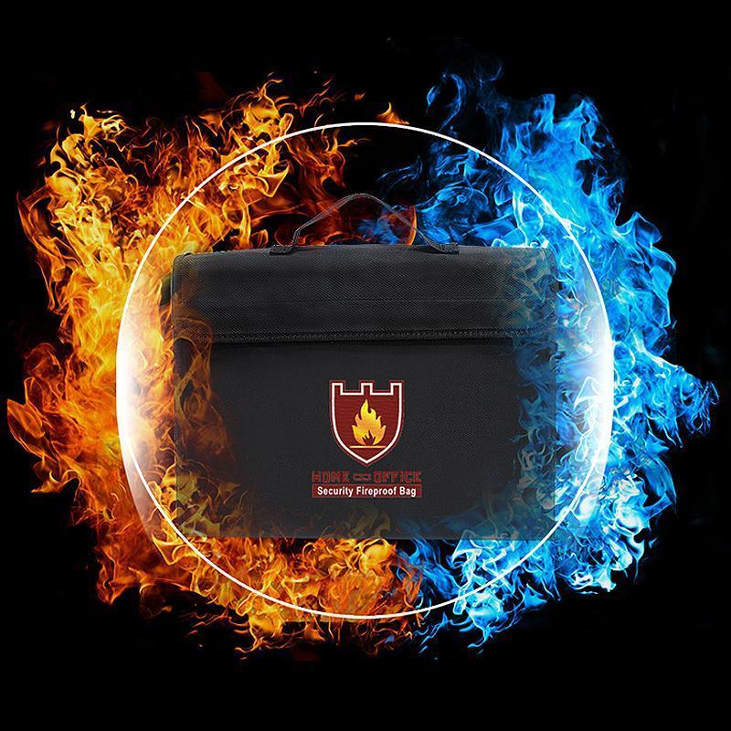 Fireproof and Water-Resistant Document Bag
