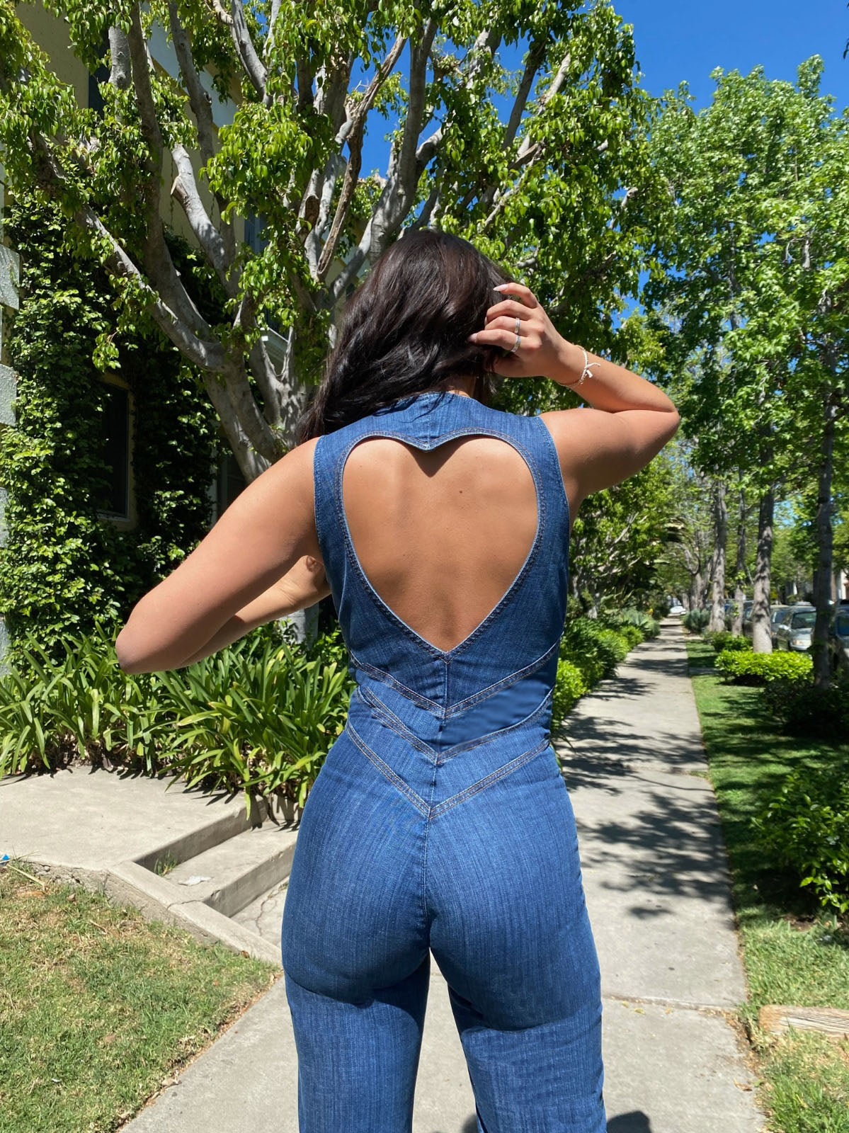 Fitted Sleeveless Jumpsuit
