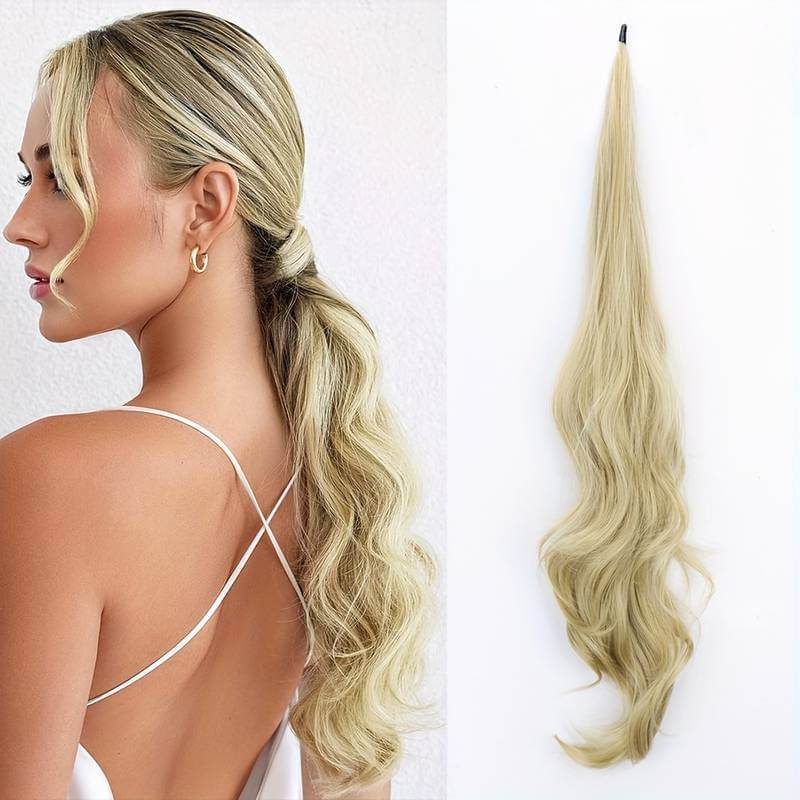 Flexible Ponytail Hair Extension for Voluminous Hair