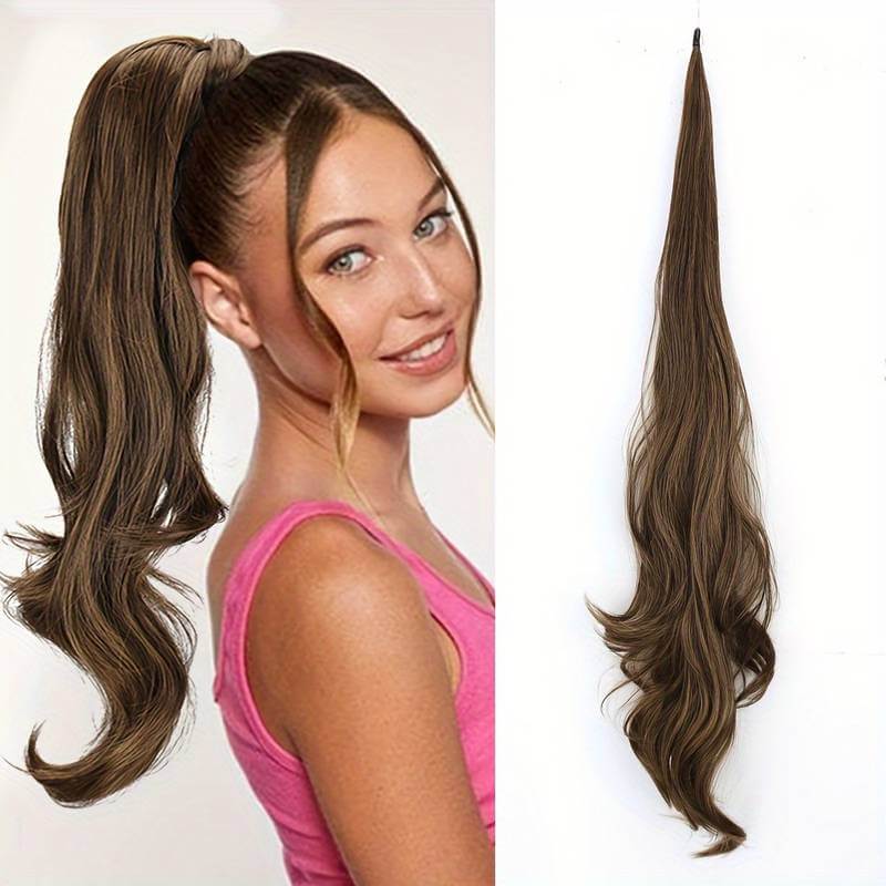 Flexible Ponytail Hair Extension for Voluminous Hair