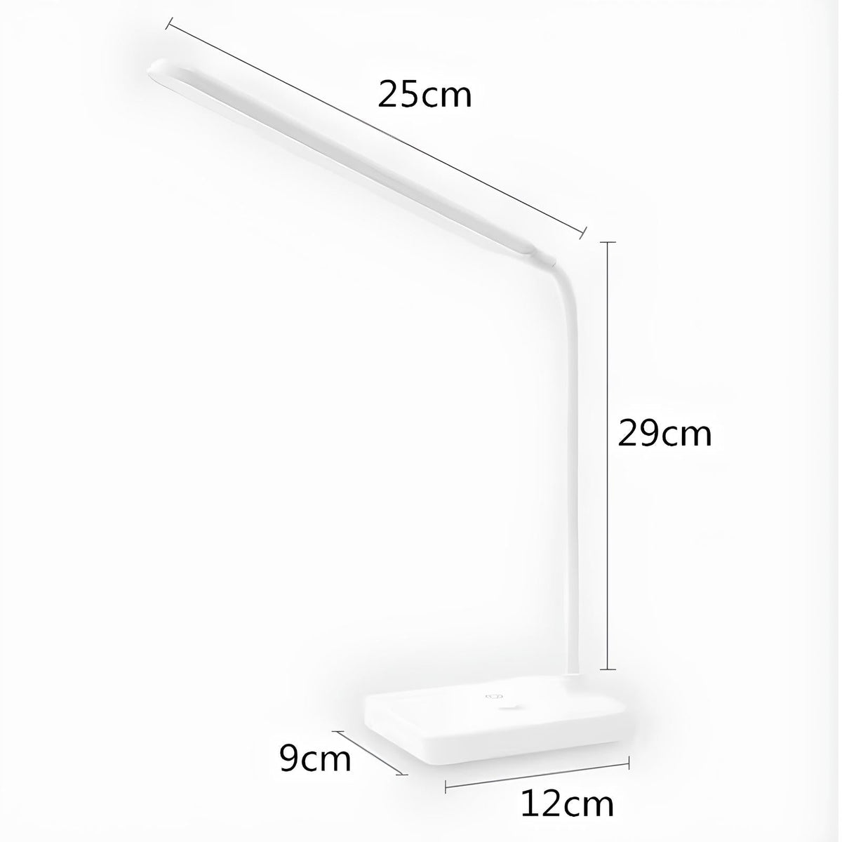 Flexible Rechargeable LED Desk Lamp - 3 Color Temperatures
