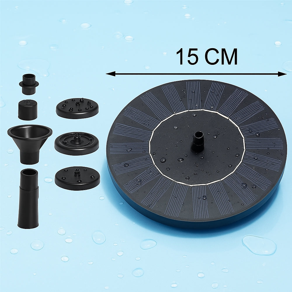 Floating Solar Water Fountain