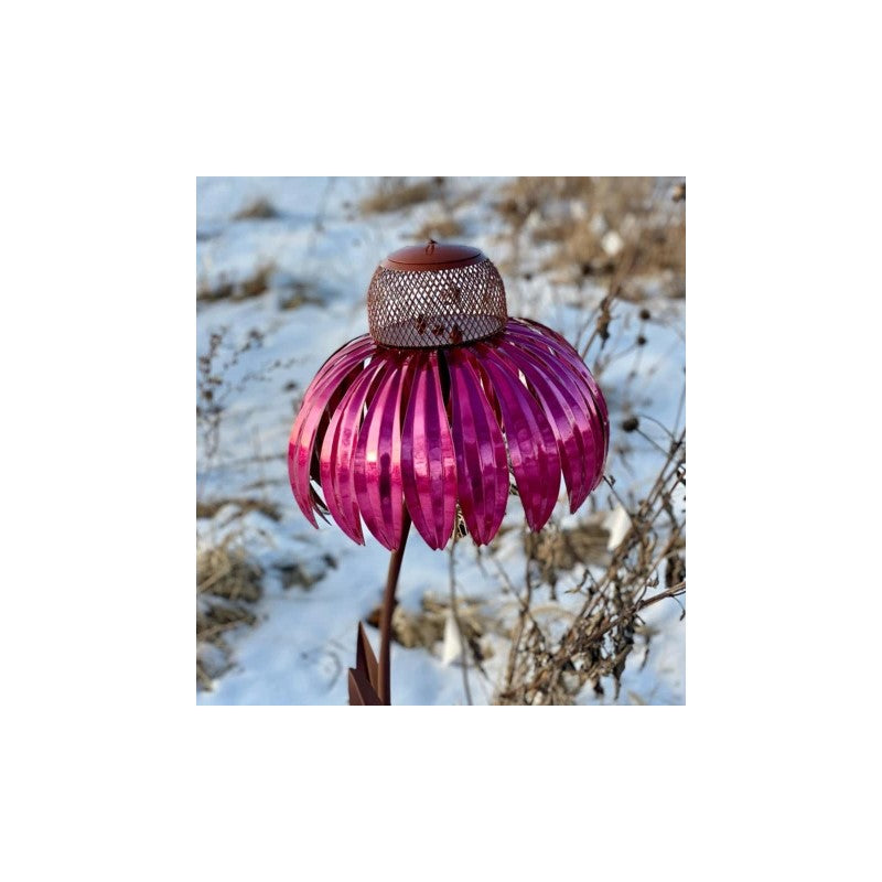 Flower-Shaped Garden Bird Feeder