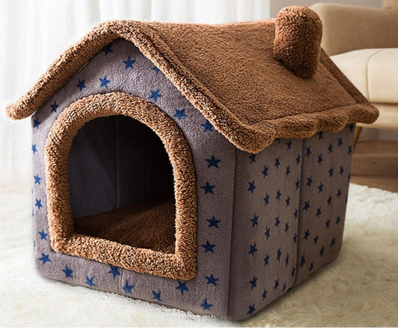 Fluffy Pet House | A Cozy & Warm Sleeping Spot for Your Pet