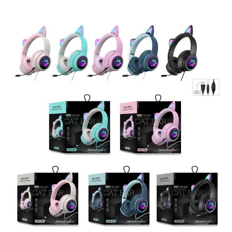 Foldable Bluetooth Headphones with LED Lights on the Ears and Rotating Microphone – Comfortable Fit