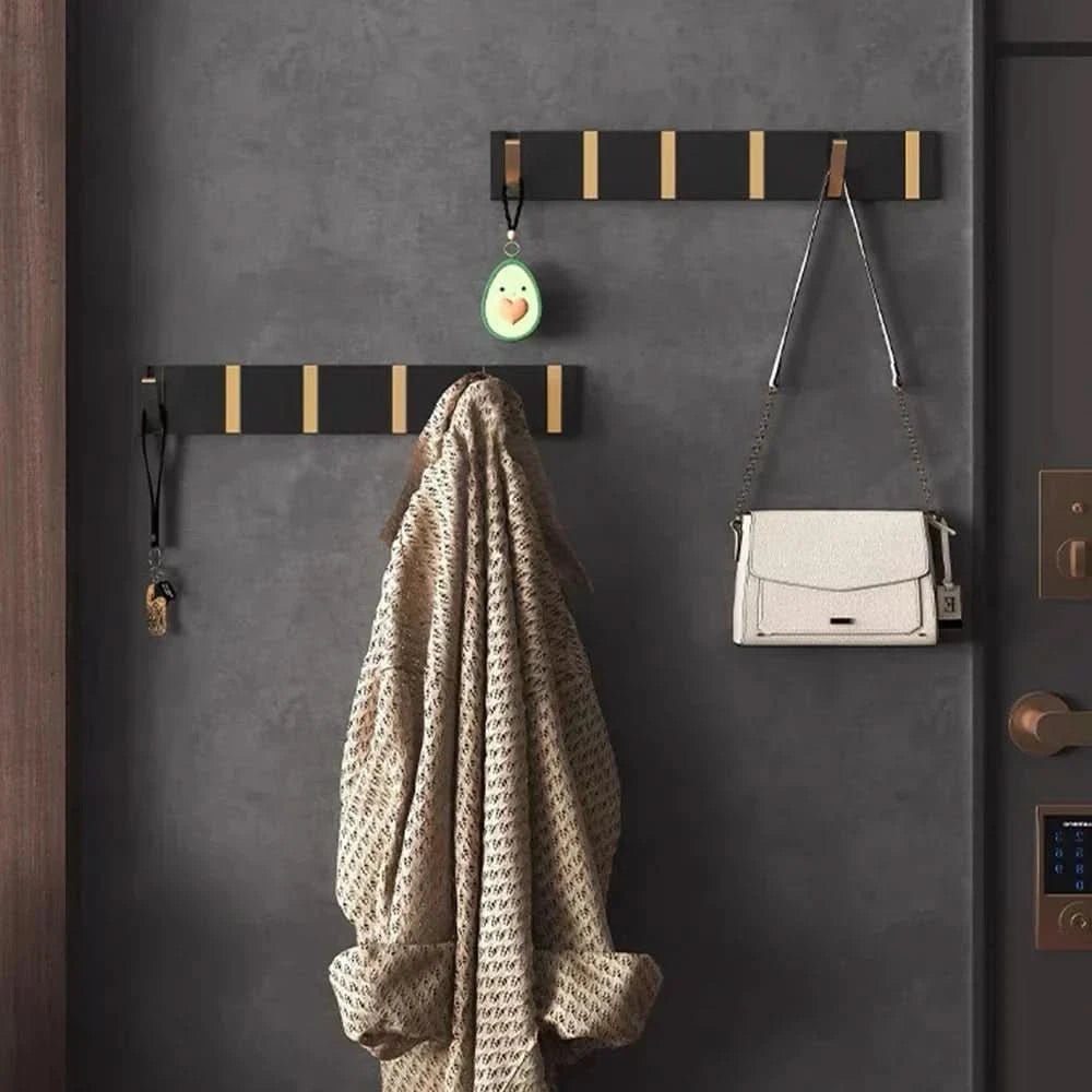 Foldable Stainless Steel Wall Coat Hook for Hallway – Minimalist, Space-Saving Design