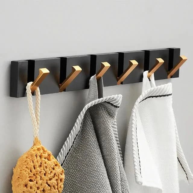 Foldable Stainless Steel Wall Coat Hook for Hallway – Minimalist, Space-Saving Design