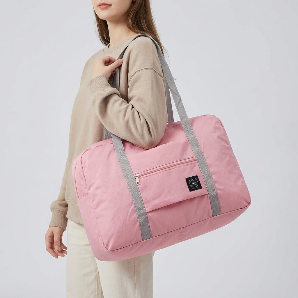Foldable Water-Resistant Lightweight Weekend Travel Bag