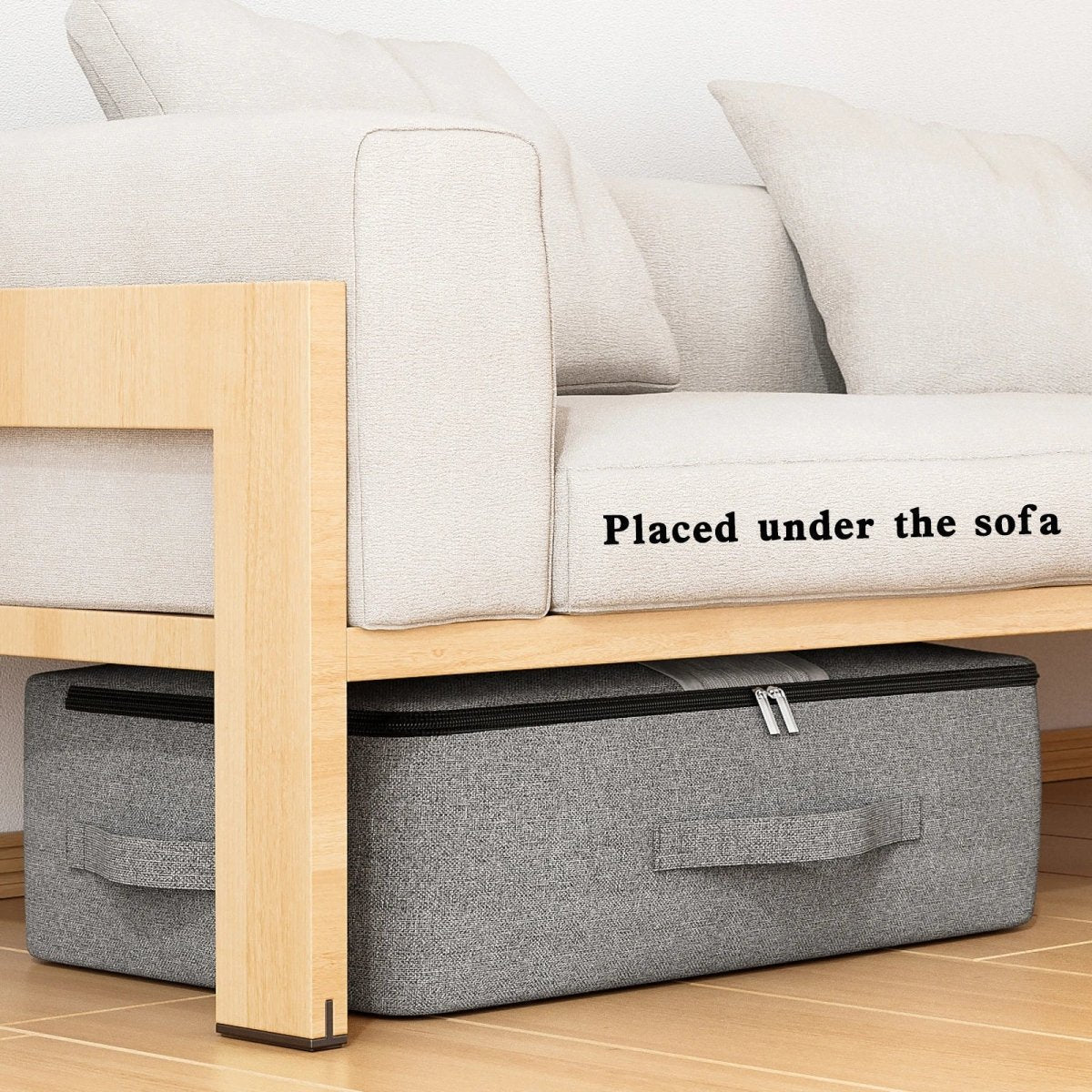 Foldable Zippered Storage Bag