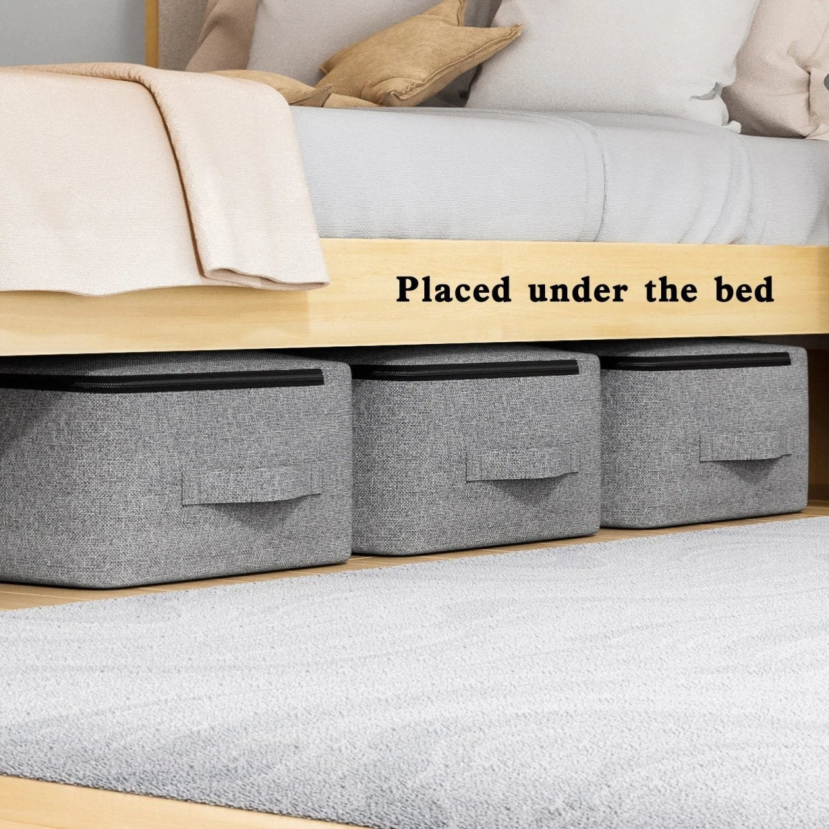 Foldable Zippered Storage Bag