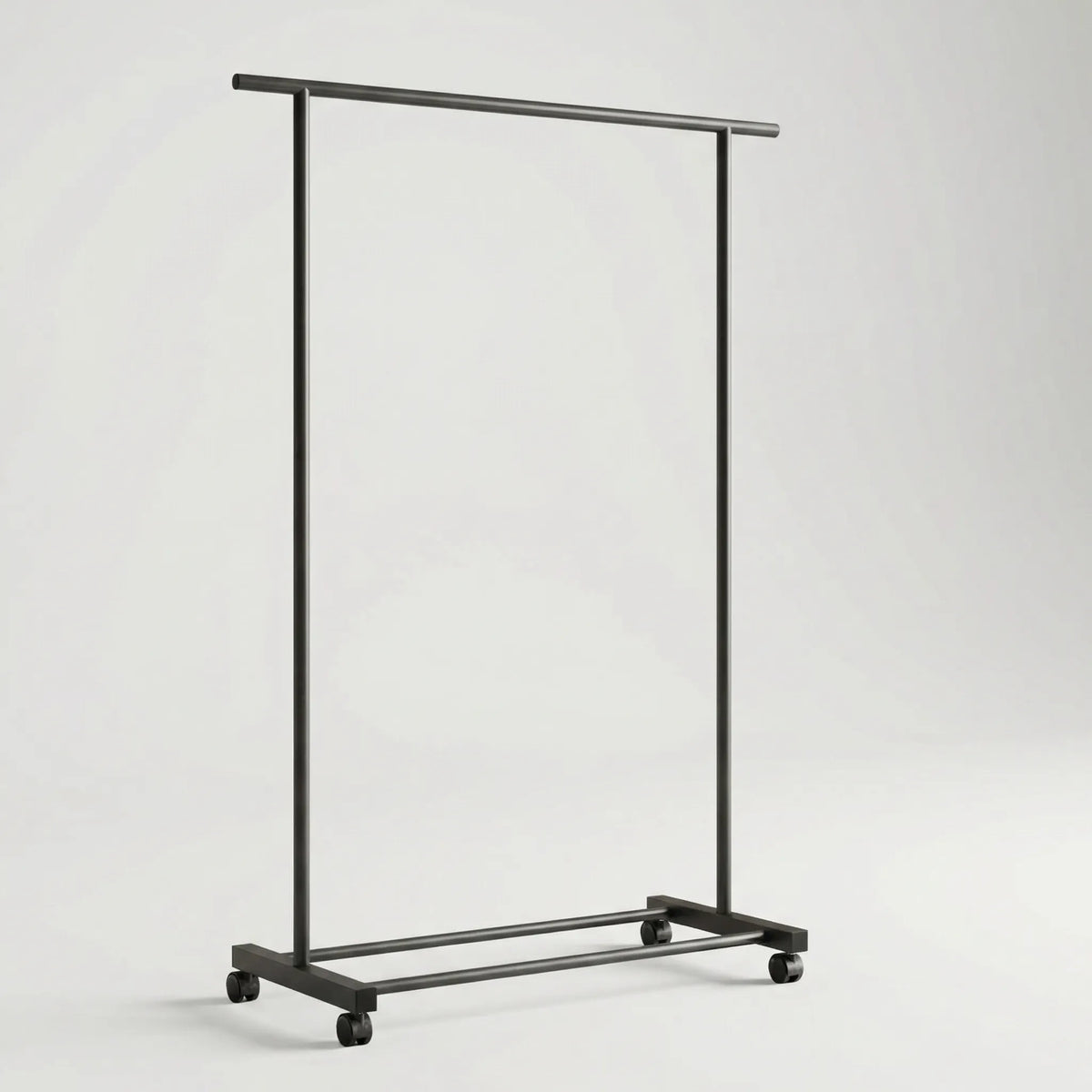 Freestanding Double Rod Clothes Rack