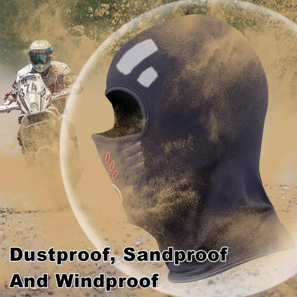Full-Coverage Windproof Thermal Winter Face Mask for Outdoor Sports