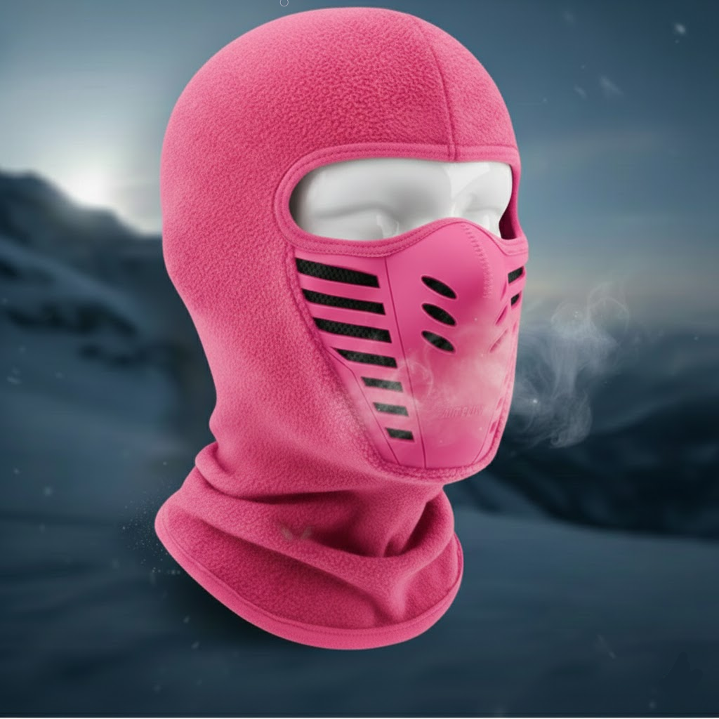 Full-Coverage Windproof Thermal Winter Face Mask for Outdoor Sports