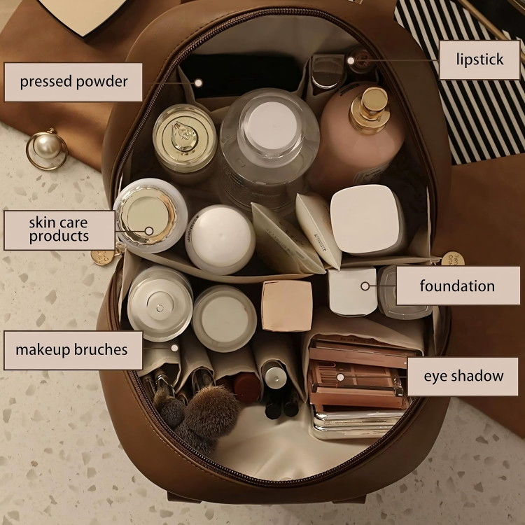 Full-Size Skincare Travel Toiletry Bag