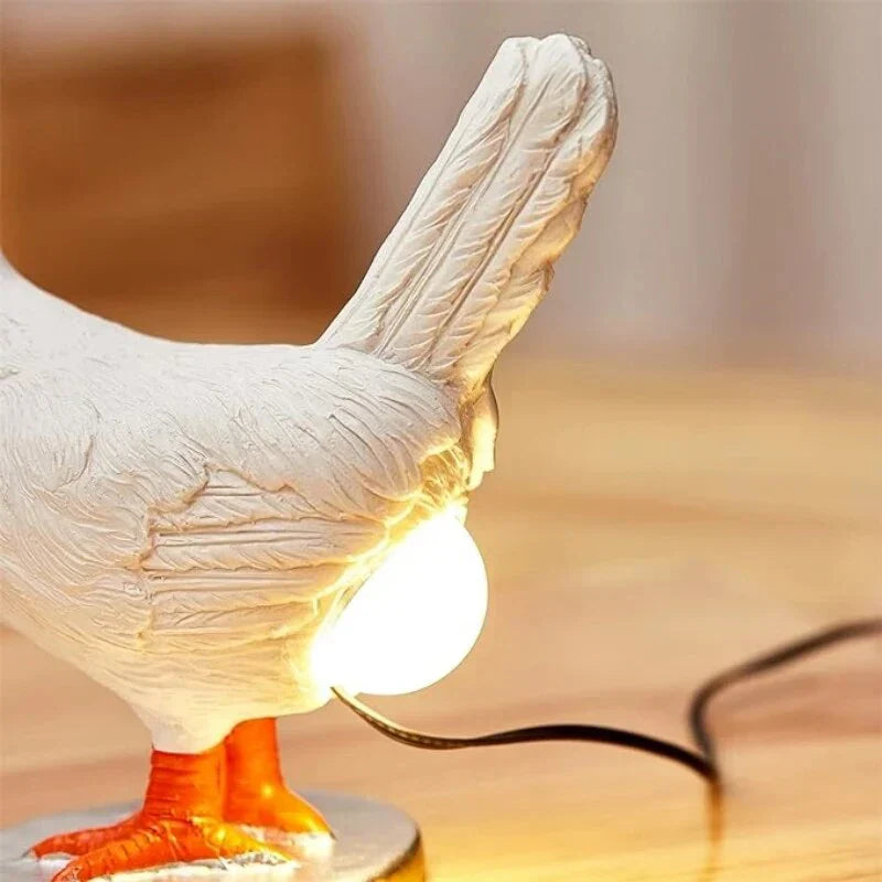 Funny Chicken Table Lamp
