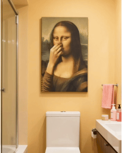 Funny Mona Lisa Wall Art