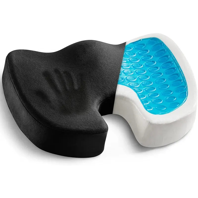 Gel Memory Foam Coccyx Cushion