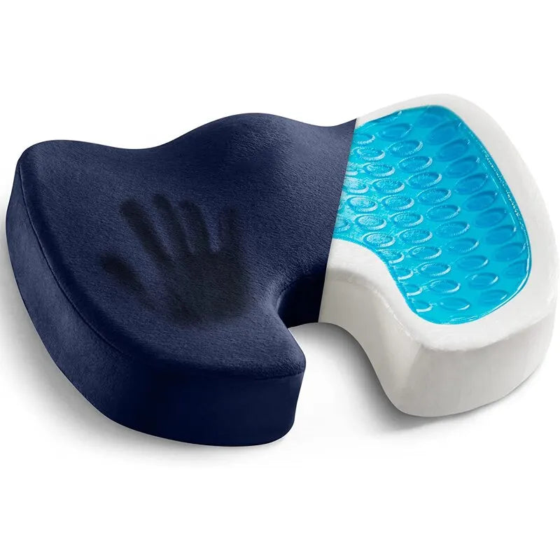 Gel Memory Foam Coccyx Cushion