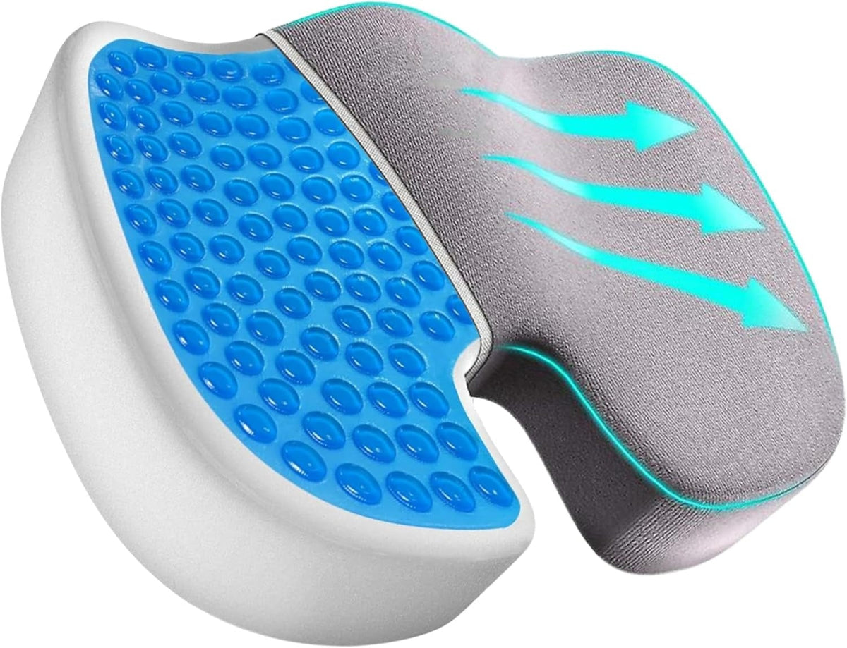Gel Memory Foam Coccyx Cushion