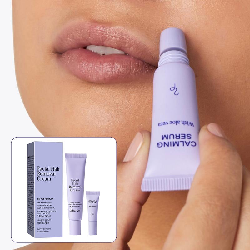 Gentle and Effective Hair Removal Cream and Essence Set