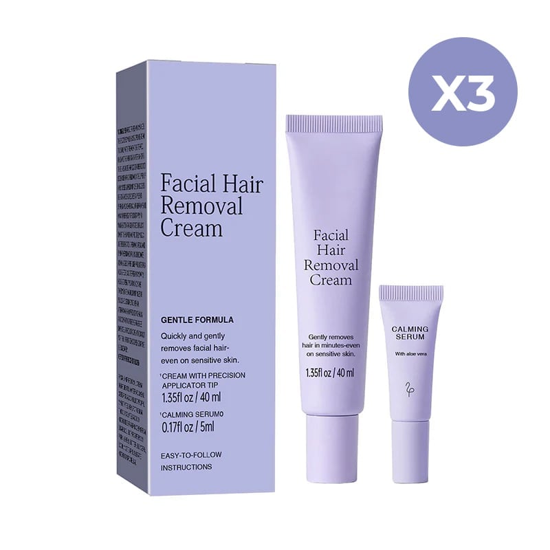Gentle and Effective Hair Removal Cream and Essence Set