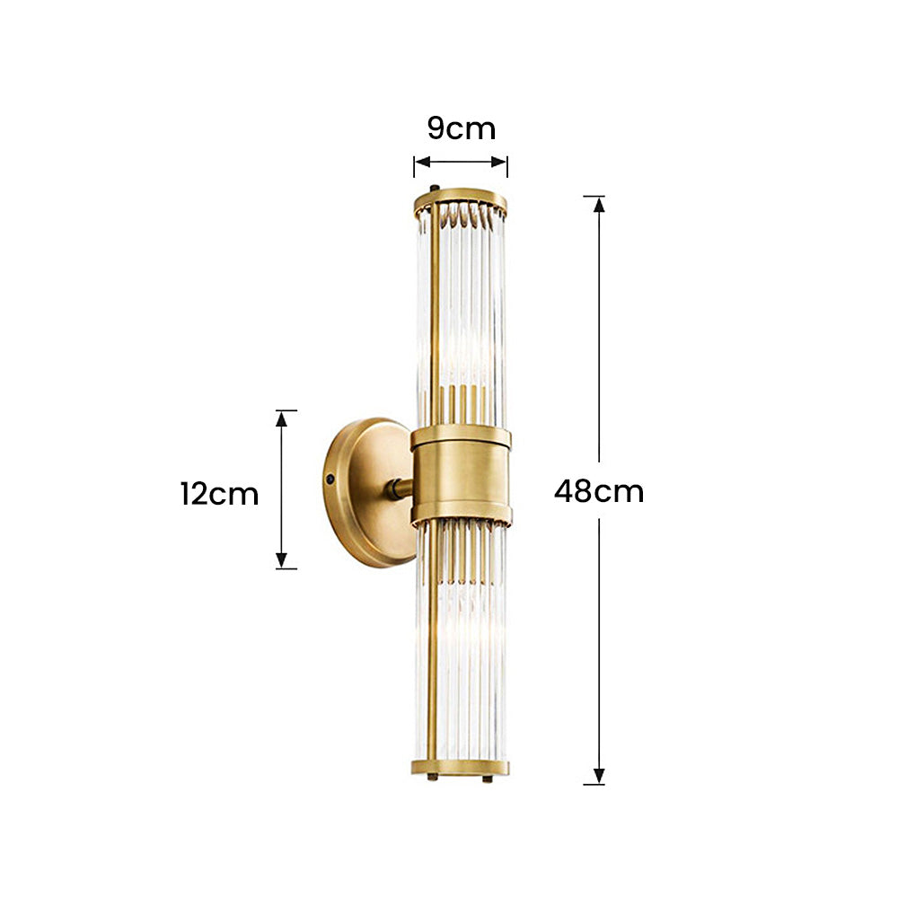 Gold Bathroom Wall Lamp