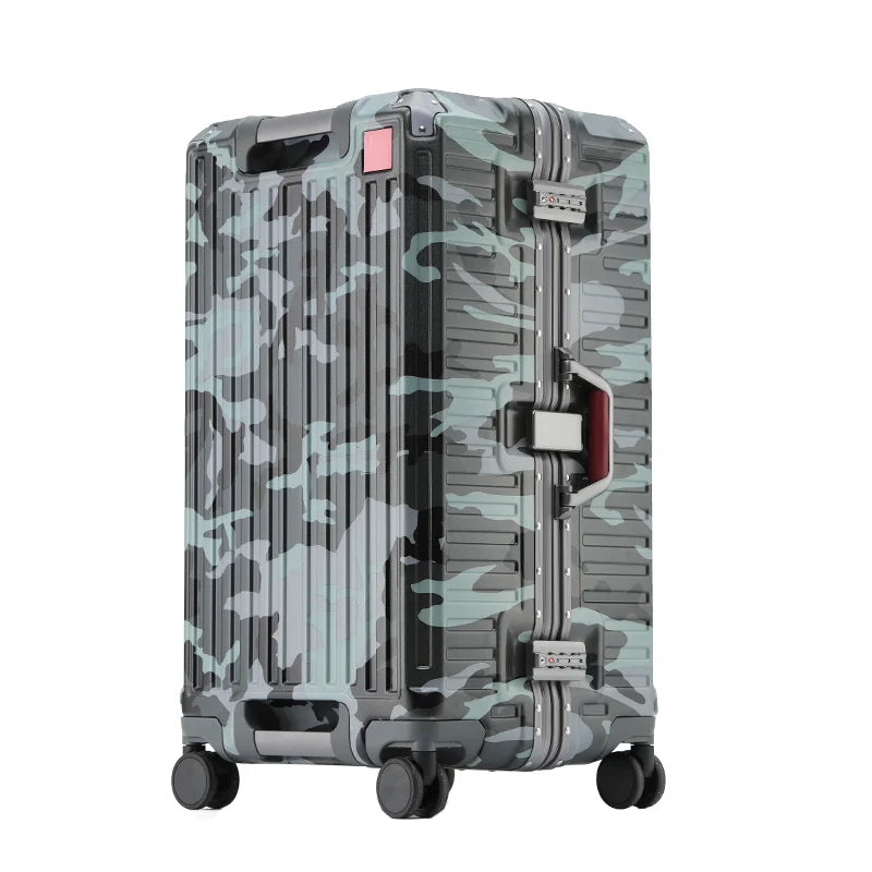 Hardside Suitcase with Wide Handle