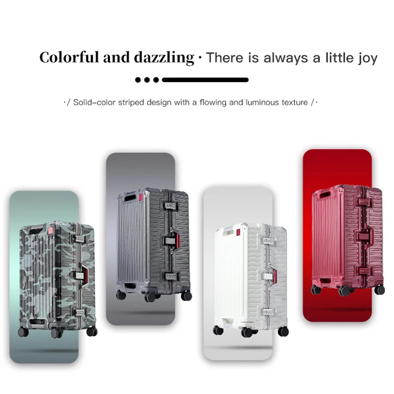 Hardside Suitcase with Wide Handle