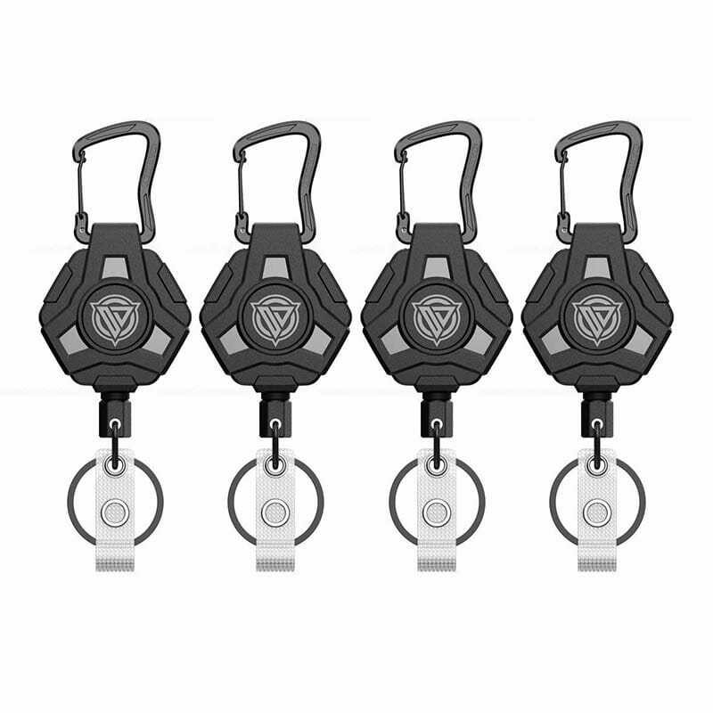 Heavy-Duty Retractable Keychain and Badge Reel