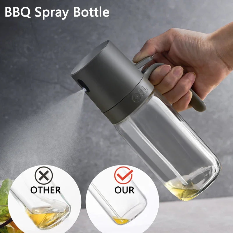 High Borosilicate Glass Oil Spray Bottle