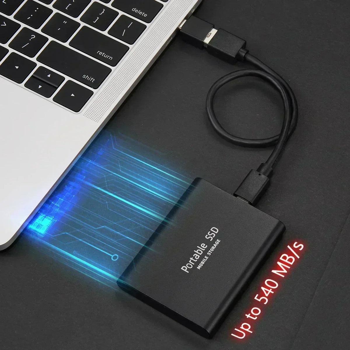 High-Speed External SSD Storage