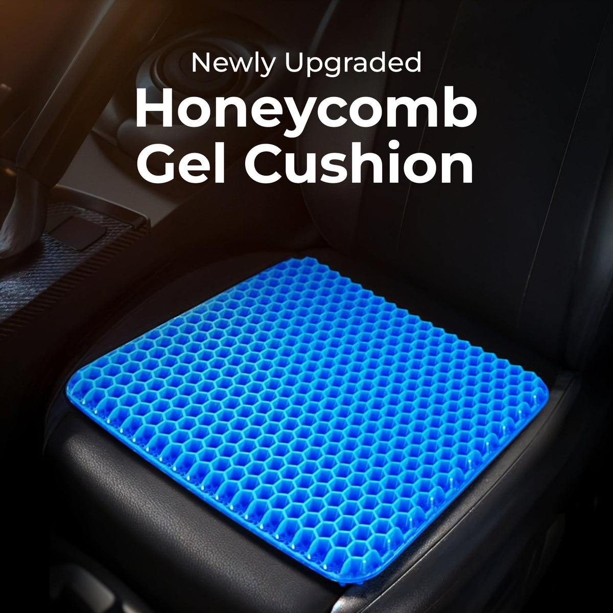 Honeycomb Gel Seat Cushion with Cover