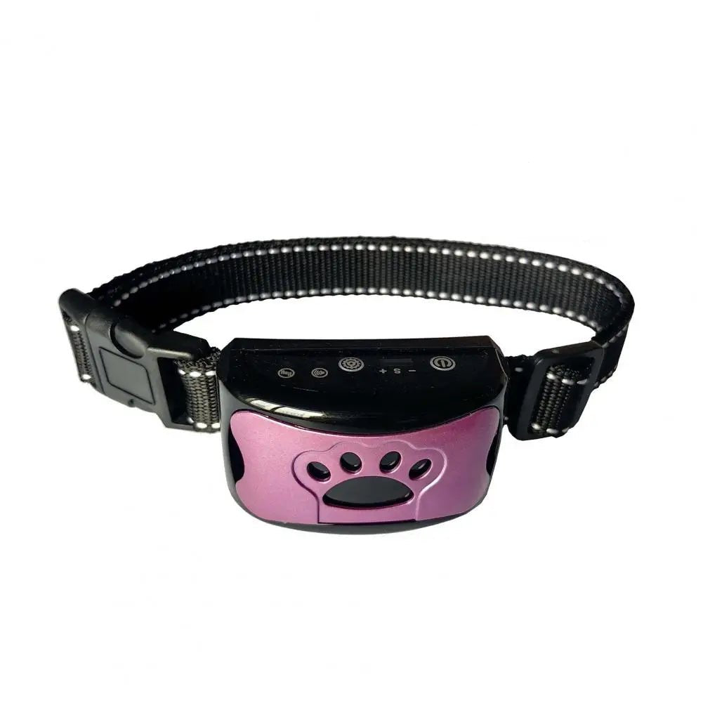 Humane Anti-Bark Dog Collar with Adjustable Vibration Modes for Dogs of All Sizes
