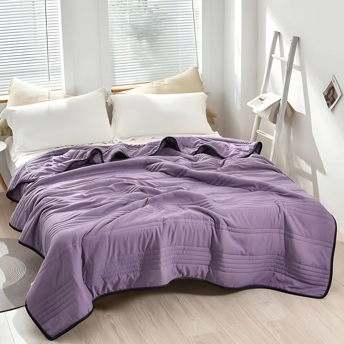 Ice Cooling Calming Blanket for Year-Round Comfort