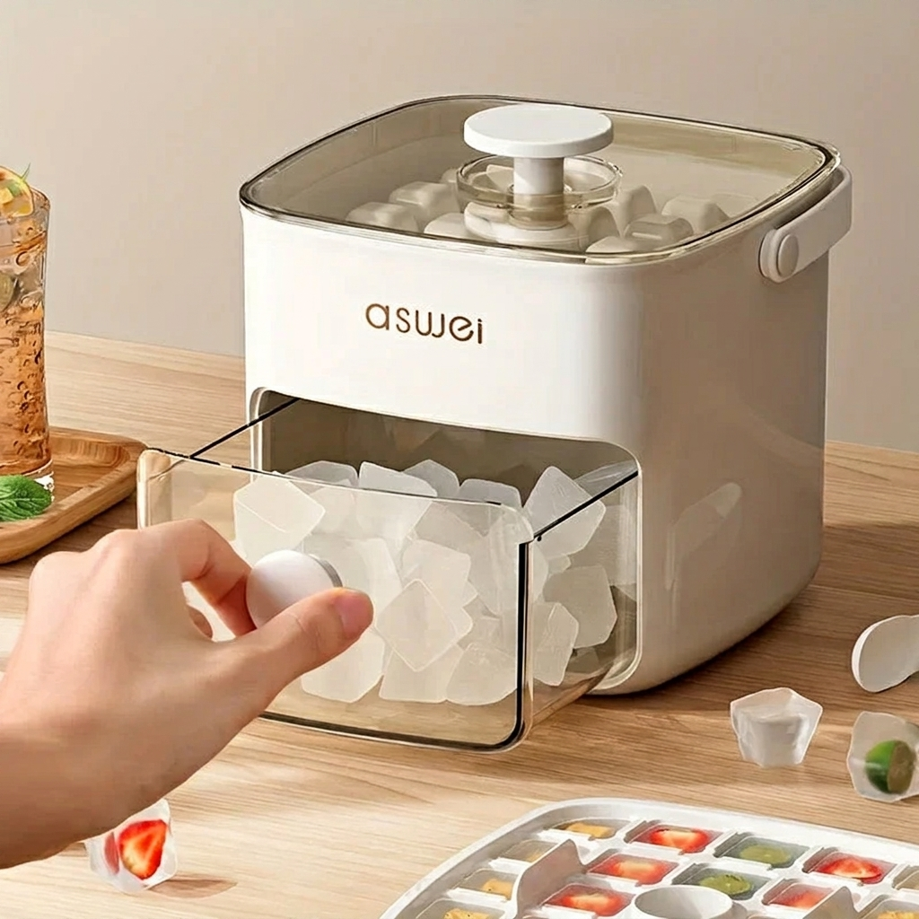 Ice Mold with Storage Container