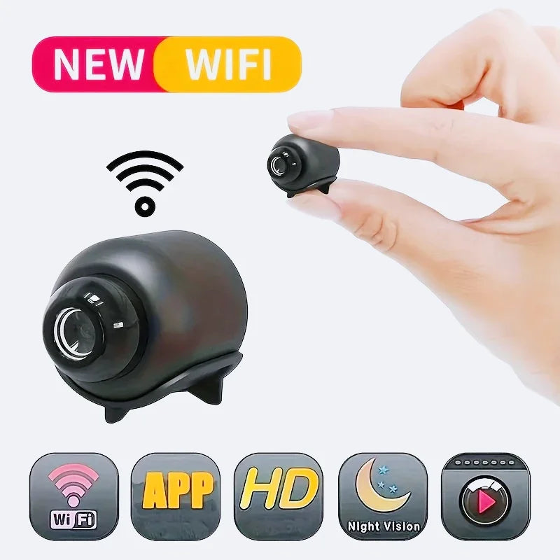 Indoor Wi-Fi Security Camera with Night Vision