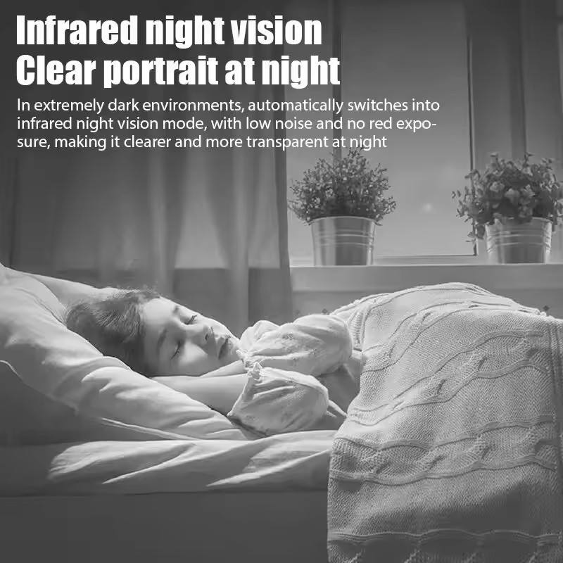 Indoor Wi-Fi Security Camera with Night Vision