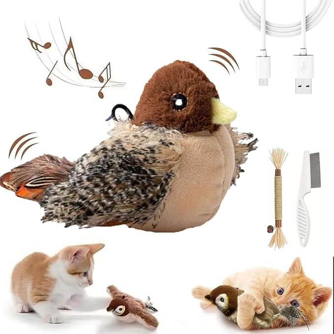 Interactive Bird Cat Toy