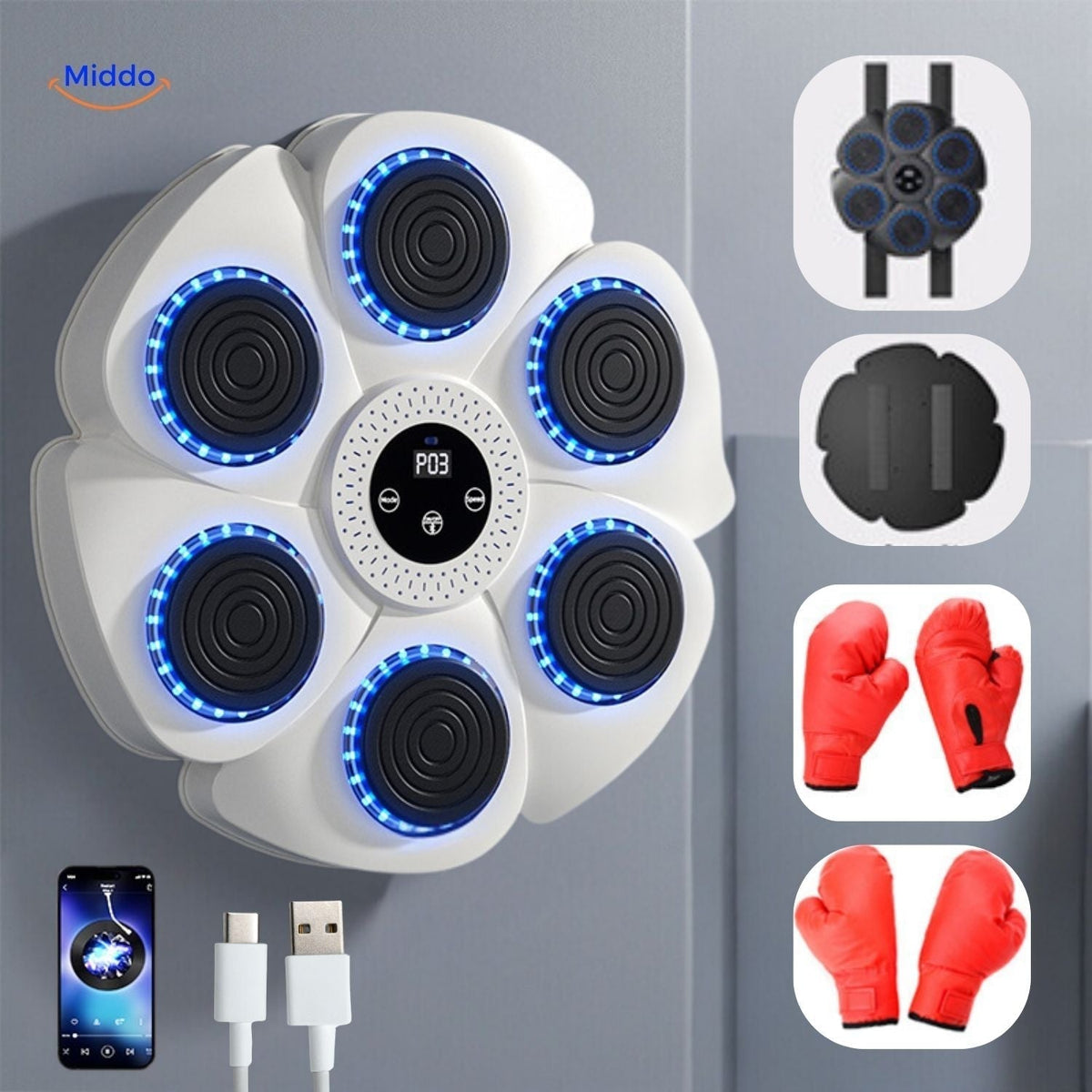 Interactive Smart Boxing Machine