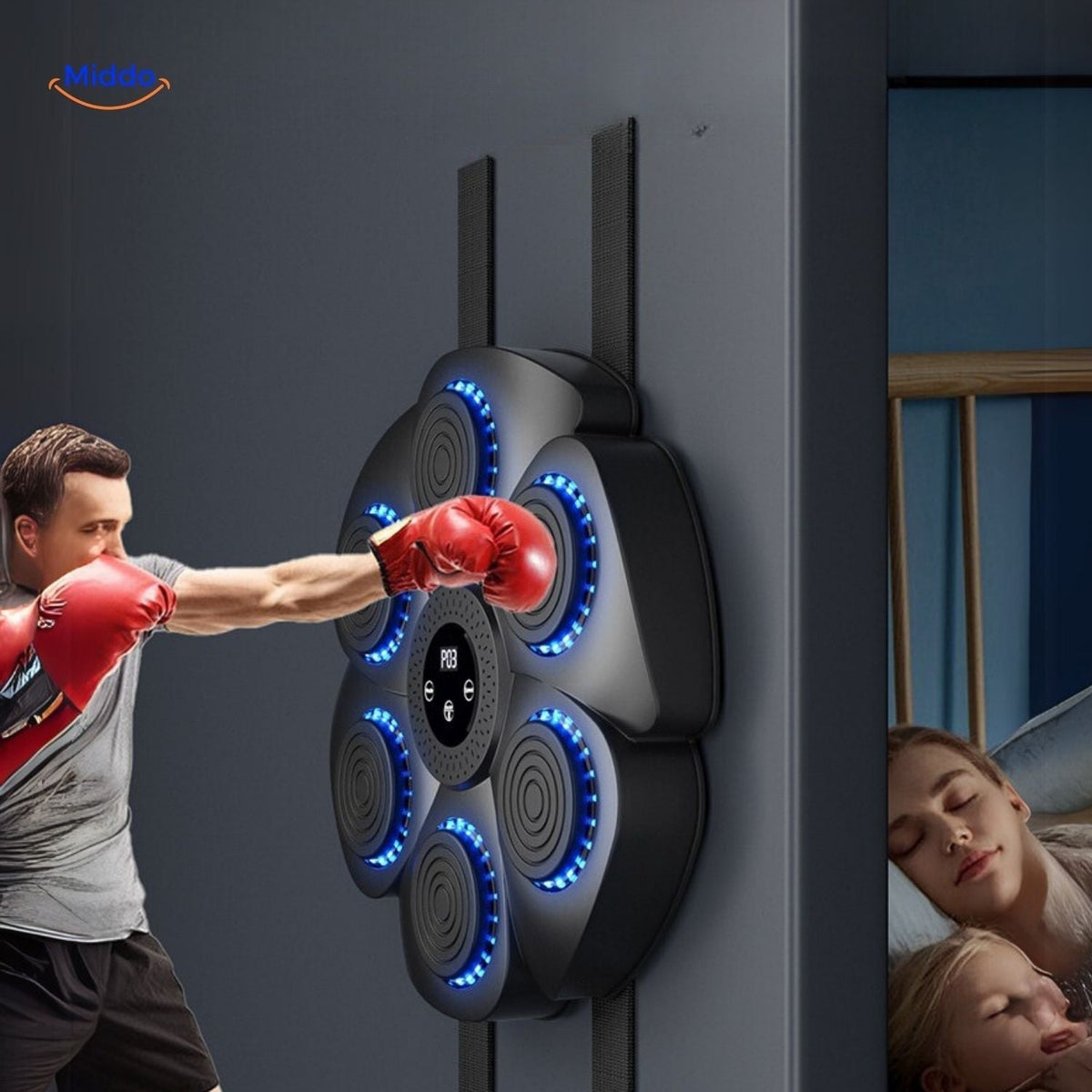 Interactive Smart Boxing Machine