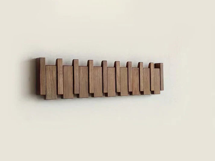 Japandi Wall-Mounted Coat Rack - Elegant Storage