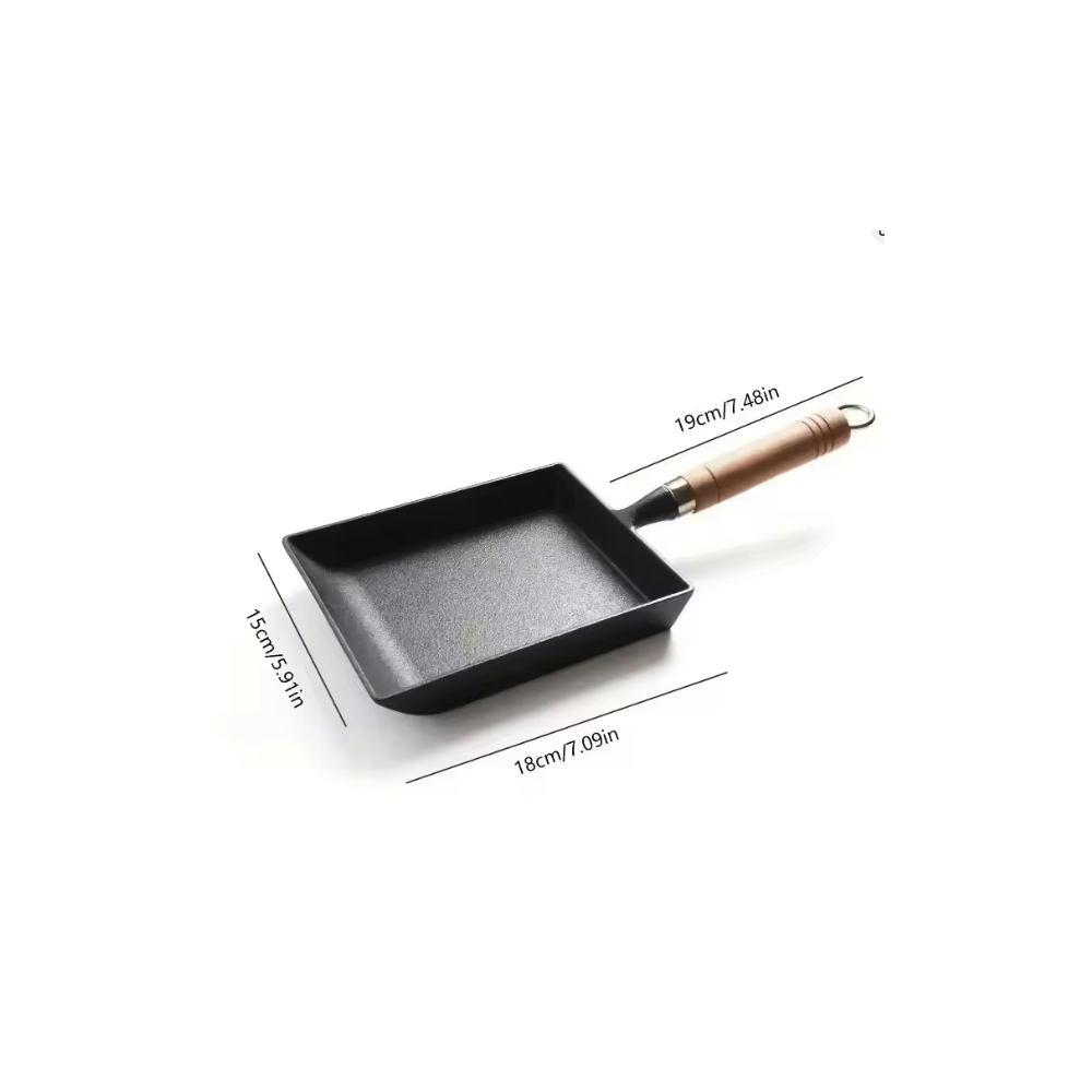 Japanese Cast Iron Tamagoyaki Egg Pan
