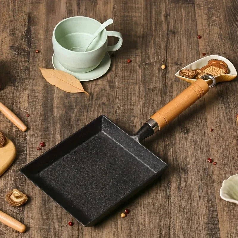 Japanese Cast Iron Tamagoyaki Egg Pan