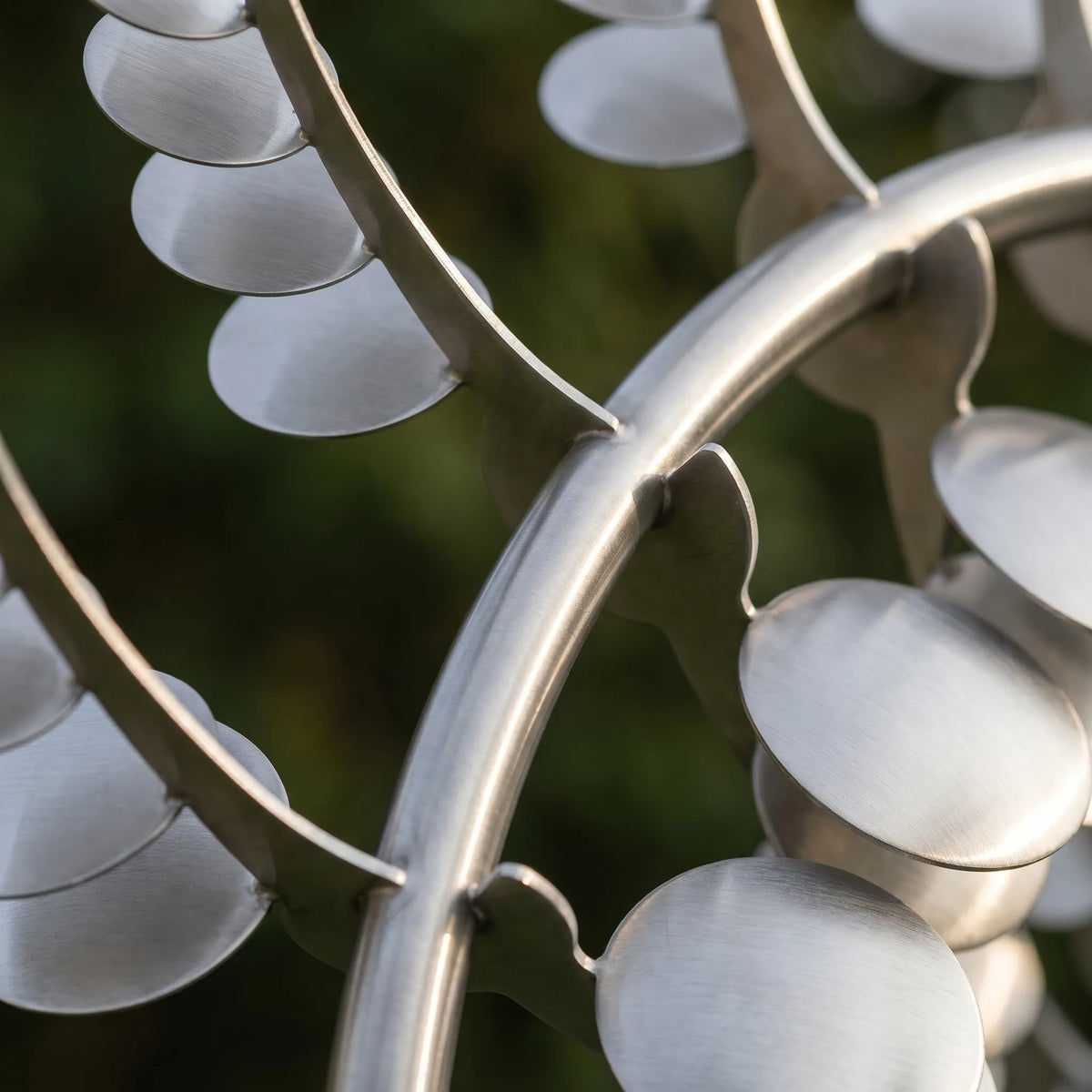 Kinetic Metal Wind Spinner on Stake