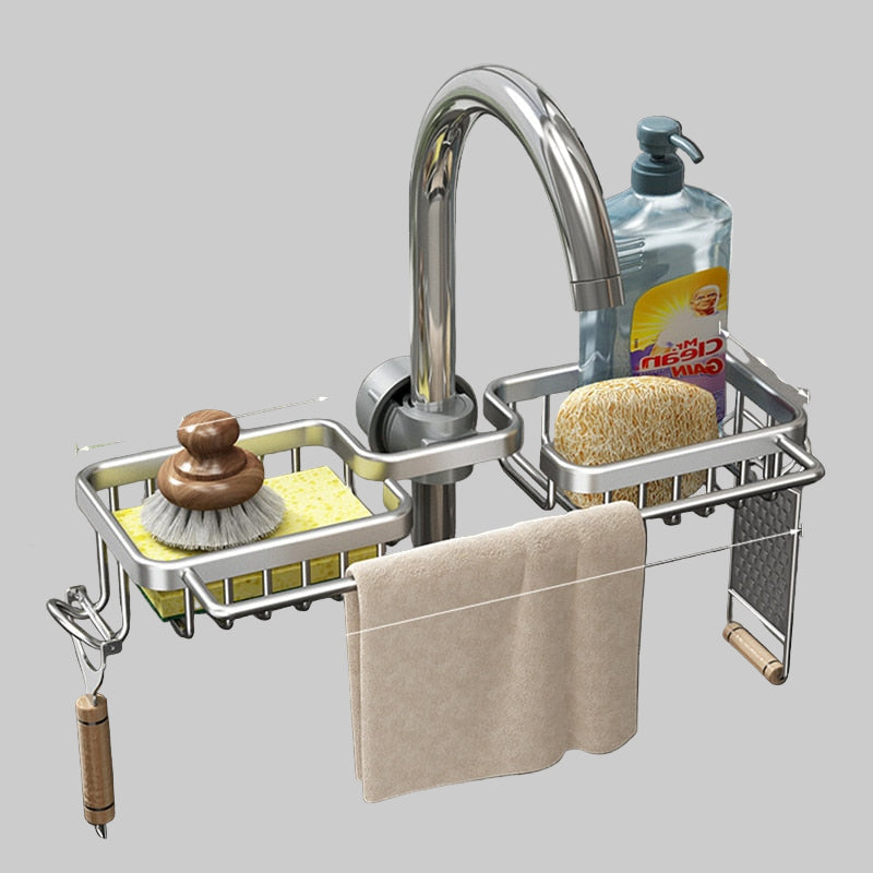 Kitchen Sink Organizer – Convenient Accessory Storage Rack