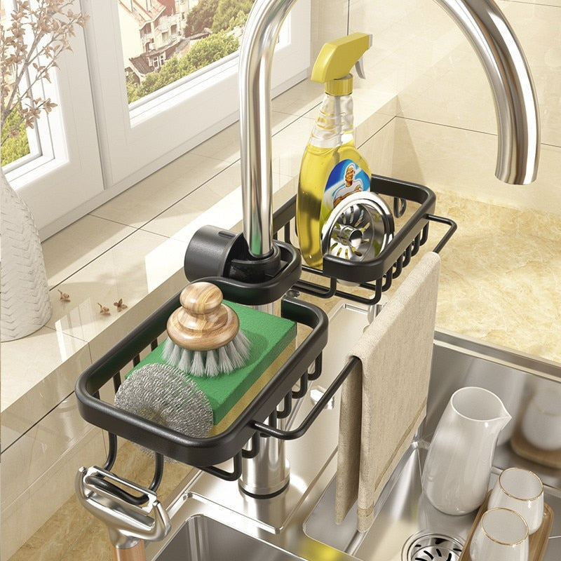 Kitchen Sink Organizer – Convenient Accessory Storage Rack