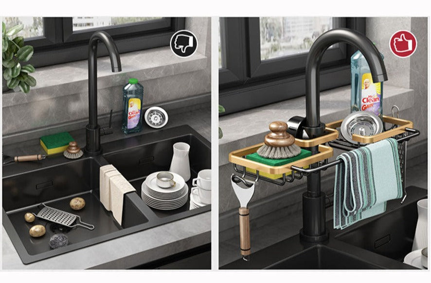 Kitchen Sink Organizer – Convenient Accessory Storage Rack
