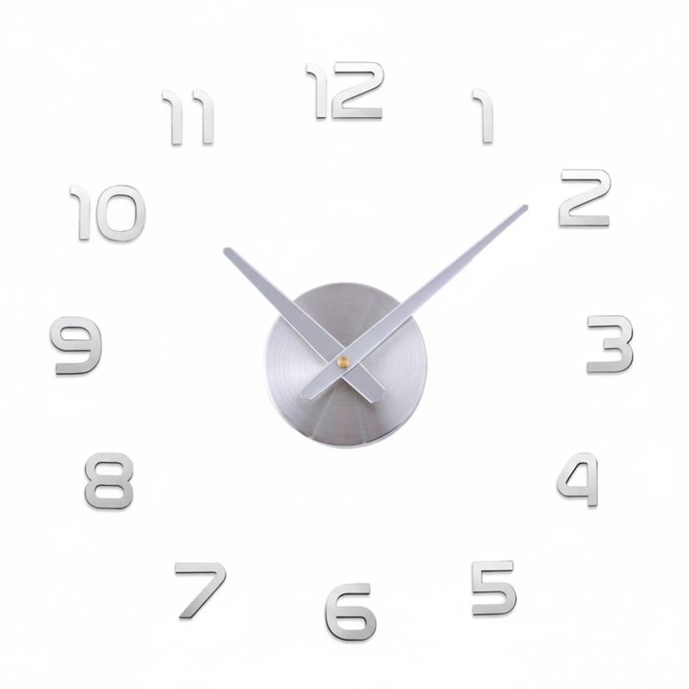 Large Acrylic 3D Wall Clock