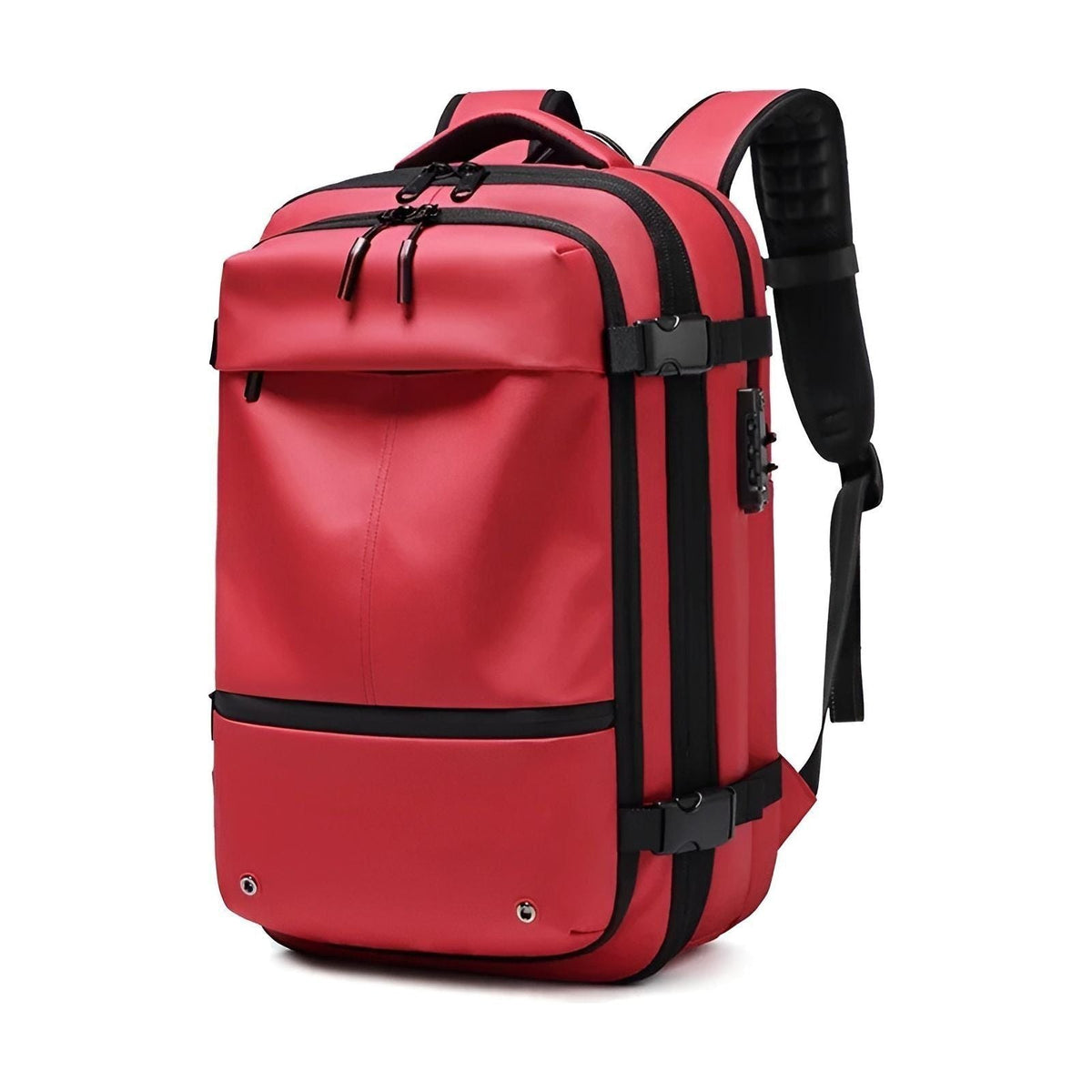 Large-Capacity Vacuum Compression Travel Backpack - Waterproof & Carry-On Friendly